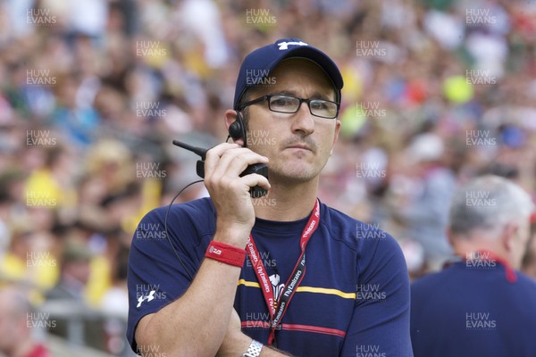 21.05.11 Wales v Spain, Twickenham Sevens ... Coach Paul John during the game. 