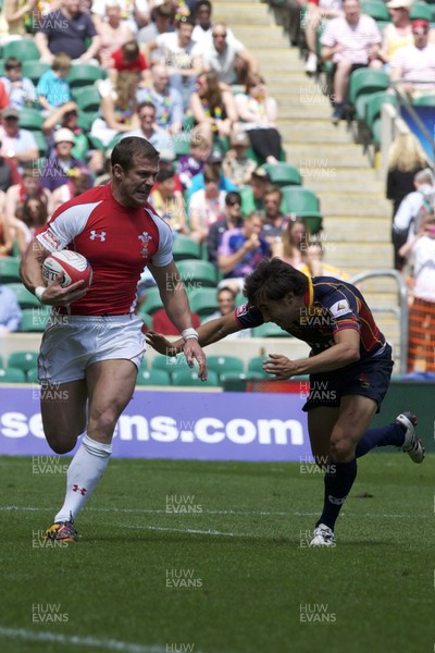 21.05.11 Wales v Spain, Twickenham Sevens ... Kristian Phillips. 