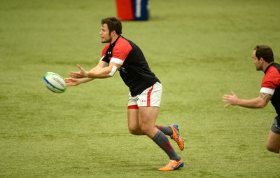 040714 - Wales Sevens Commonwealth Games Squad Announcement -Adam Thomas during training