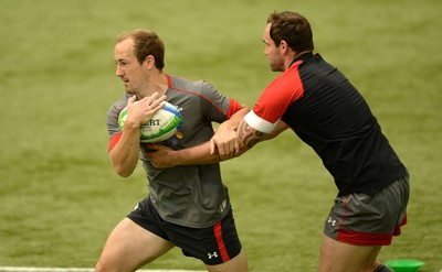 040714 - Wales Sevens Commonwealth Games Squad Announcement -Lee Williams during training