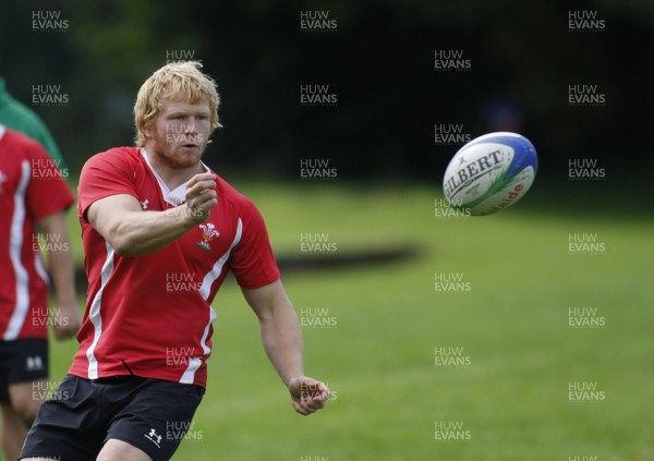 07.09.10 Wales 7's Commonwealth Training Squad -  Richie Pugh in action during squad training at RAF Halten. 