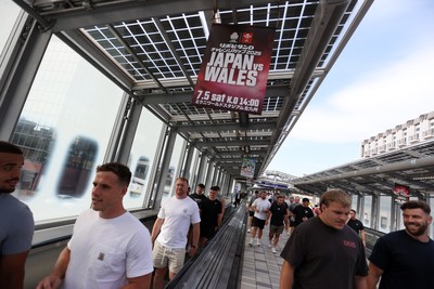 Wales arrive in Kitakyushu 260625