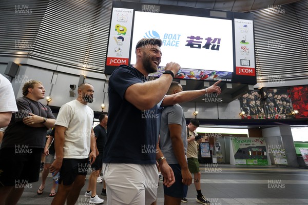 260625 - Wales Rugby arrive in Kitakyushu - Johnny Williams