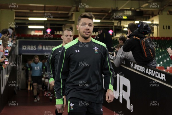 130315 - Wales Captains Run - Rhys Webb during training