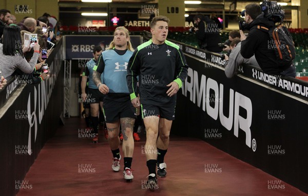 130315 - Wales Captains Run - Jonathan Davies during training