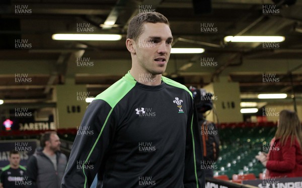 130315 - Wales Captains Run - George North during training