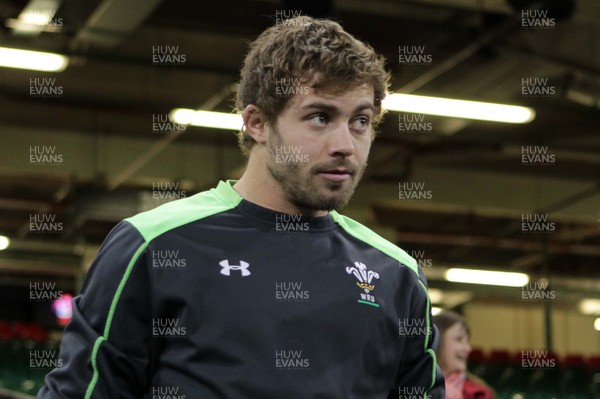 130315 - Wales Captains Run - Leigh Halfpenny during training