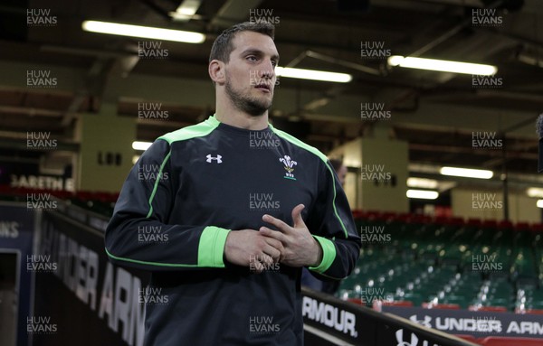 130315 - Wales Captains Run - Sam Warburton during training