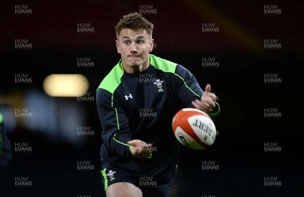 130315 - Wales Rugby Training -Jonathan Davies during training