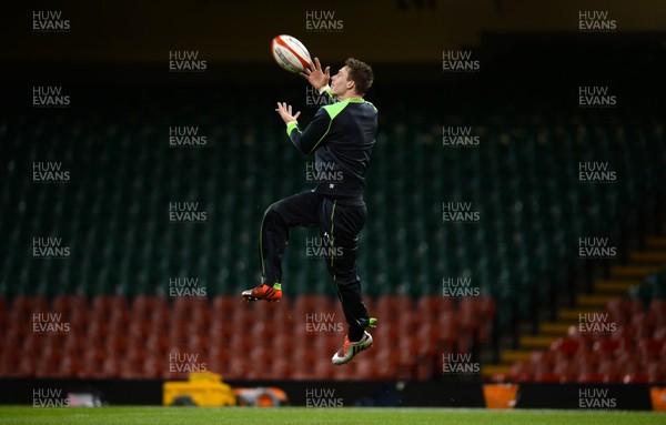 130315 - Wales Rugby Training -Liam Williams during training