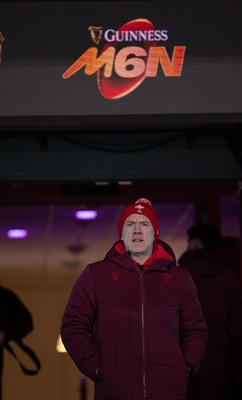 200226 - Wales Captain’s run - Wales head coach Steve Tandy during Captain’s run ahead of their Six Nations match against Scotland