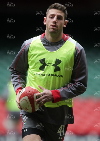 291113 - Wales Captains Run Training - Alex Cuthbert  