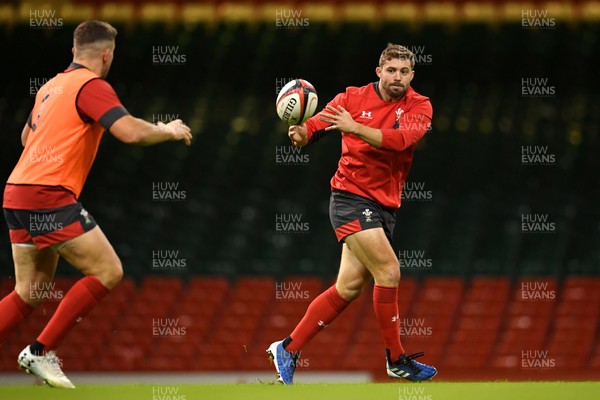291119 - Wales Rugby Training - Leigh Halfpenny during training