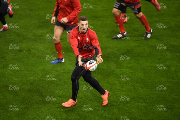 310120 - Wales Rugby Training - George North during training