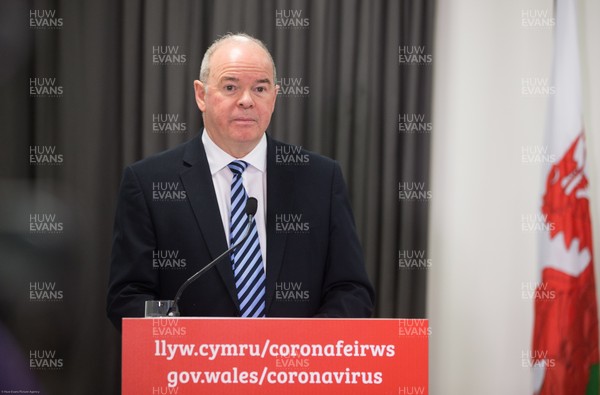 050221 - Welsh Government Coronavirus Briefing - Wales Deputy Chief Medical Officer Dr Chris Jones speaks to the media during the Welsh Government COVID-19 briefing