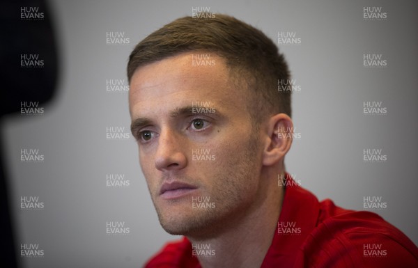 071117 - Wales Football Media Interviews - Andy King of Wales takes to the media ahead of the friendly match against France