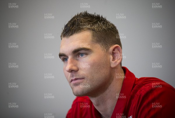 071117 - Wales Football Media Interviews - Sam Vokes of Wales takes to the media ahead of the friendly match against France