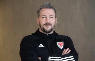 140323 - Wales Football Press Conference - Wales U21 head coach Matty Jones after announcing his squad for the international against Scotland