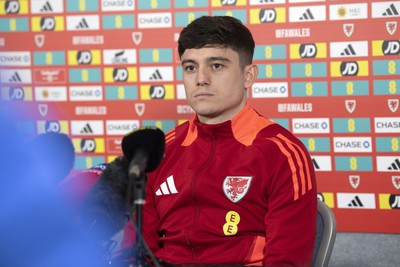 180325 - Wales Football Press Conference - Daniel James speaks to the media ahead of their upcoming World Cup Qualifier match against Kazakhstan