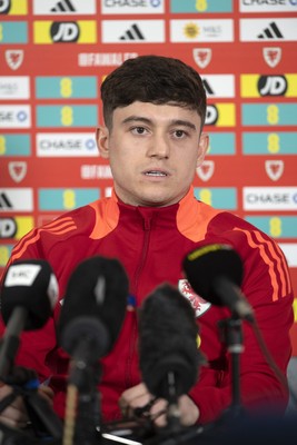 180325 - Wales Football Press Conference - Daniel James speaks to the media ahead of their upcoming World Cup Qualifier match against Kazakhstan