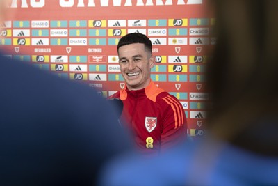 180325 - Wales Football Press Conference - Tom Lawrence speaks to the media ahead of their upcoming World Cup Qualifier match against Kazakhstan