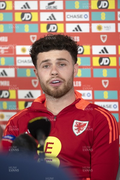 180325 - Wales Football Press Conference - Neco Williams speaks to the media ahead of their upcoming World Cup Qualifier match against Kazakhstan