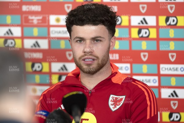 180325 - Wales Football Press Conference - Neco Williams speaks to the media ahead of their upcoming World Cup Qualifier match against Kazakhstan