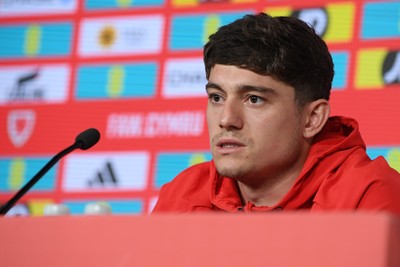 010626 - Dan James speaks to the press ahead of tomorrow’s friendly match against Ghana