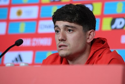 010626 - Dan James speaks to the press ahead of tomorrow’s friendly match against Ghana