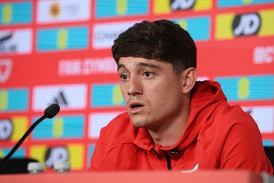 010626 - Dan James speaks to the press ahead of tomorrow’s friendly match against Ghana