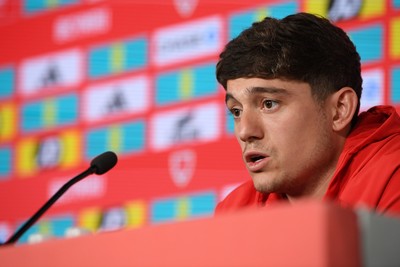 010626 - Dan James speaks to the press ahead of tomorrow’s friendly match against Ghana