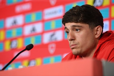 010626 - Dan James speaks to the press ahead of tomorrow’s friendly match against Ghana