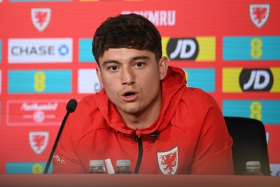 010626 - Dan James speaks to the press ahead of tomorrow’s friendly match against Ghana