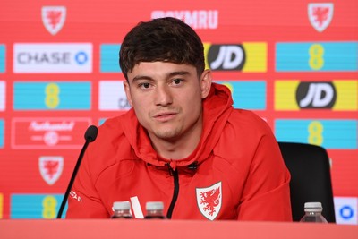 010626 - Dan James speaks to the press ahead of tomorrow’s friendly match against Ghana