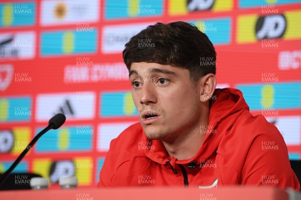 010626 - Dan James speaks to the press ahead of tomorrow’s friendly match against Ghana