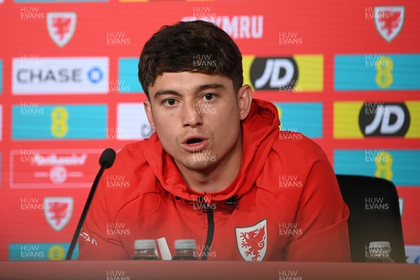 010626 - Dan James speaks to the press ahead of tomorrow’s friendly match against Ghana