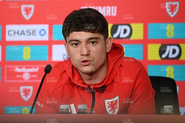 010626 - Dan James speaks to the press ahead of tomorrow’s friendly match against Ghana