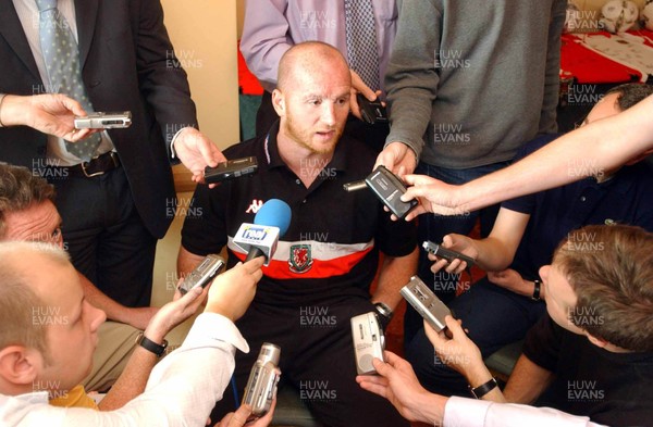 080903 - Wales Football Media Interviews - Wales' John Hartson looking forward to meeting Finland on Wednesday night   