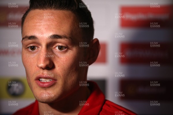 131118 - Wales Football Media Interviews - Connor Roberts talks to the media