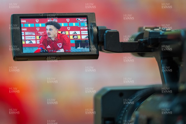 180324 - Wales Football Media Interviews - Ethan Ampadu