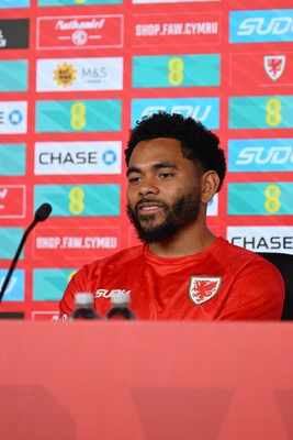 210926 - Wales Football Media Interviews - Jay Dasilva speaks to the press ahead of the upcoming Nations League matches