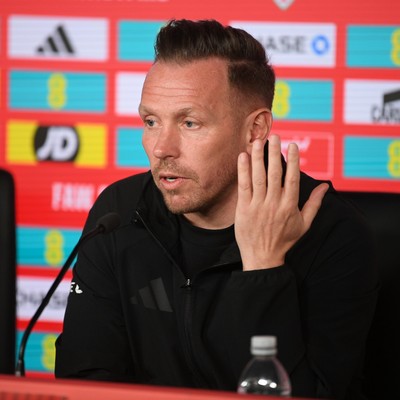 250326 - Wales Football Media Interviews - Wales Manager, Craig Bellamy speaks to the press ahead of tomorrow’s World Cup play-off match against Bosnia-Herzegovina