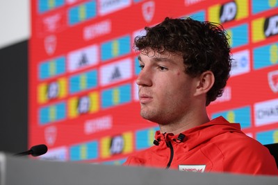 300526 - Wales Football Media Interviews - Lewis Koumas speaks to the press ahead of his sides upcoming Friendly match against Ghana