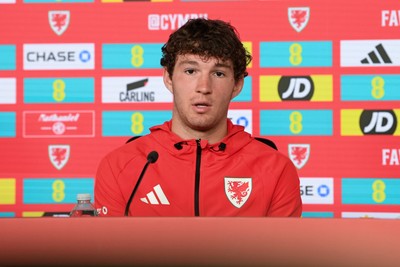 300526 - Wales Football Media Interviews - Lewis Koumas speaks to the press ahead of his sides upcoming Friendly match against Ghana