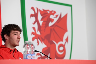 300526 - Wales Football Media Interviews - Lewis Koumas speaks to the press ahead of his sides upcoming Friendly match against Ghana