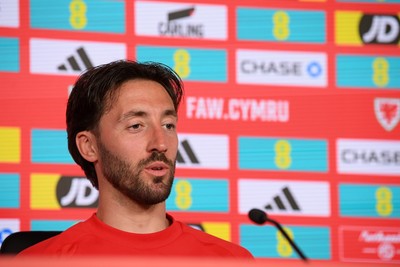 300526 - Wales Football Media Interviews - Josh Sheehan speaks to the press ahead of his sides upcoming Friendly match against Ghana