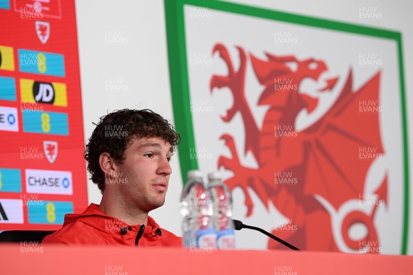 300526 - Wales Football Media Interviews - Lewis Koumas speaks to the press ahead of his sides upcoming Friendly match against Ghana