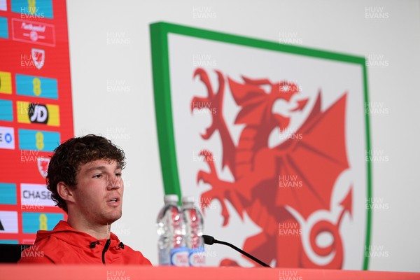 300526 - Wales Football Media Interviews - Lewis Koumas speaks to the press ahead of his sides upcoming Friendly match against Ghana