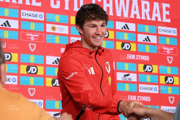 300526 - Wales Football Media Interviews - Lewis Koumas speaks to the press ahead of his sides upcoming Friendly match against Ghana