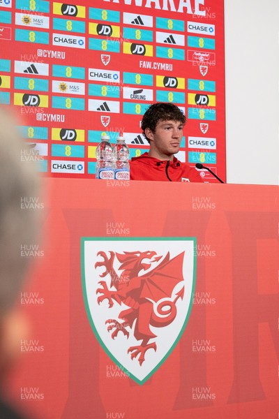 300526 - Wales Football Media Interviews - Lewis Koumas speaks to the press ahead of his sides upcoming Friendly match against Ghana